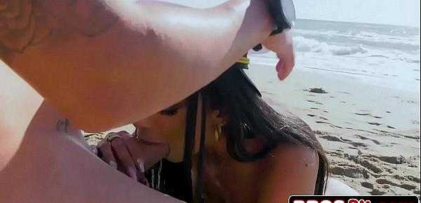  Big Tits Round Ass Latina Fucked On a Sunny Beach (Katrina Moreno)